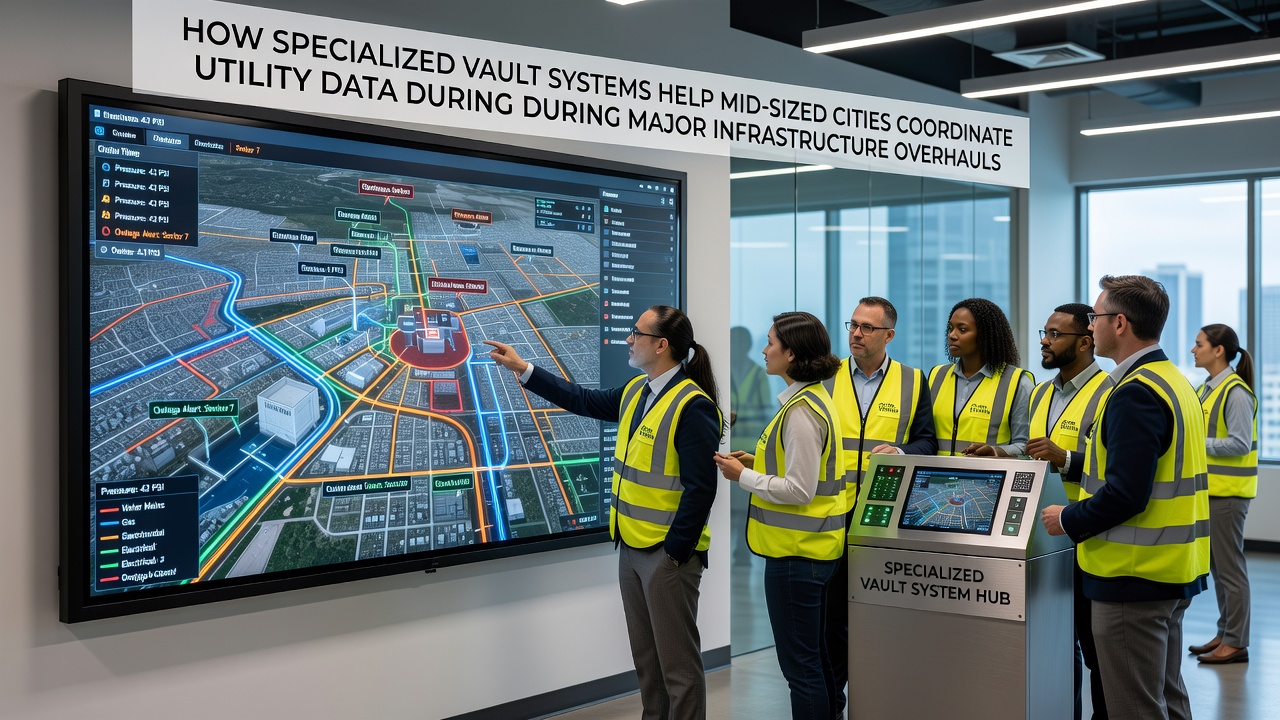 How Specialized Vault Systems Help Mid-Sized Cities Coordinate Utility Data During Major Infrastructure Overhauls