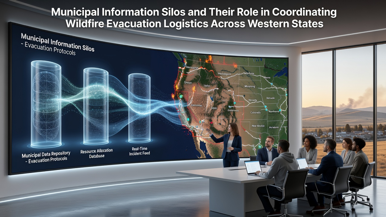 Municipal Information Silos and Their Role in Coordinating Wildfire Evacuation Logistics Across Western States
